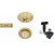 BLANCO Armatura 1x3,5" z InFino i elementami stalowymi satin gold 207423